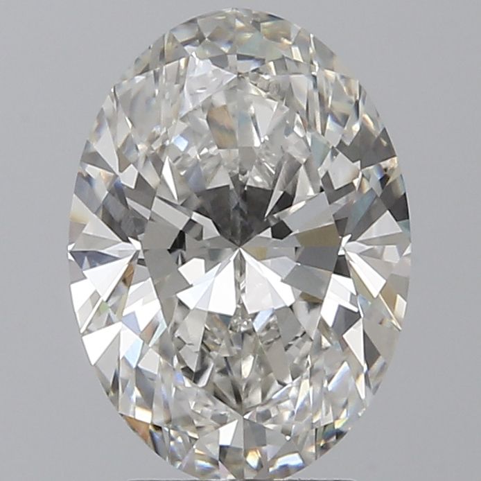 3.65 ct. oval Lab Grown Diamond front image