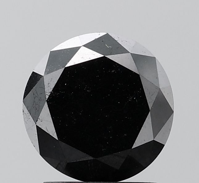 Diament 2.37 ct Fancy Black/VS1