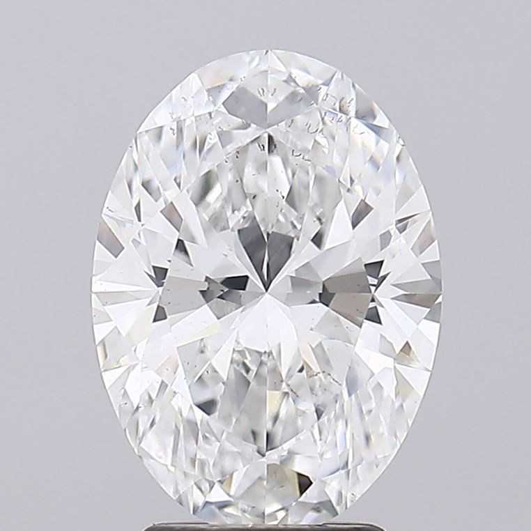 3.08 ct. oval Lab Grown Diamond front image
