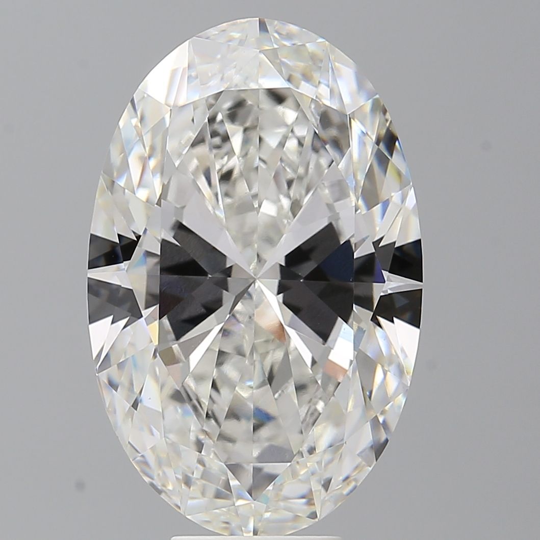 9.50 ct. oval Lab Grown Diamond front image