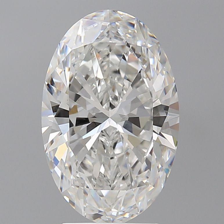 3.60 ct. oval Lab Grown Diamond front image