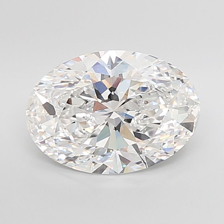 8.06 ct. oval Lab Grown Diamond front image