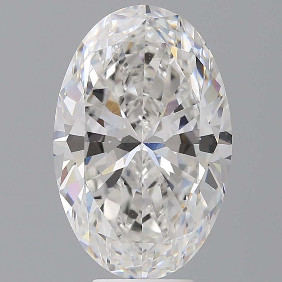 7.01 ct. oval Lab Grown Diamond front image