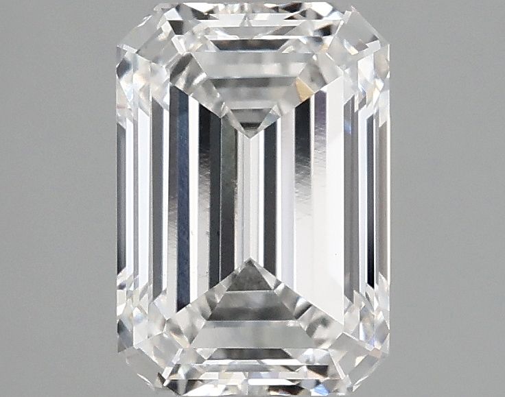 2.10 ct. emerald Lab Grown Diamond front image