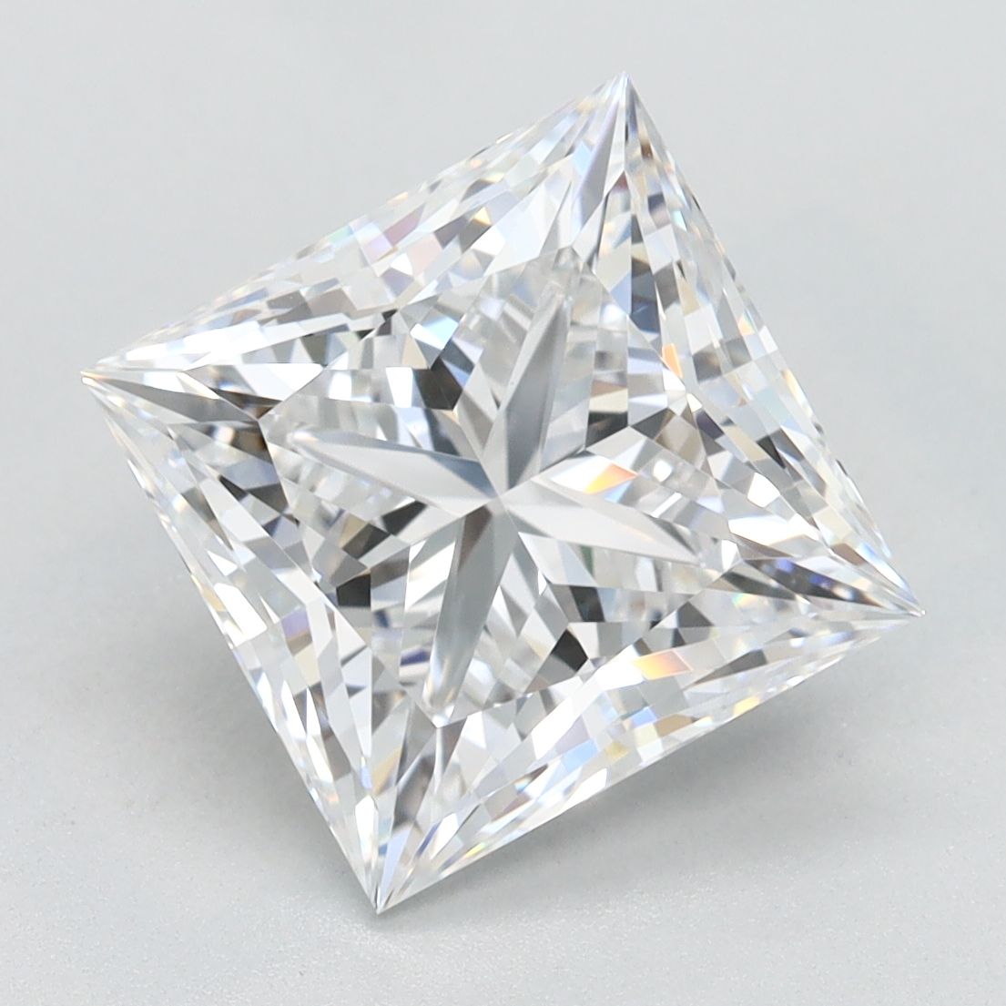 3.37 ct. princess Lab Grown Diamond front image