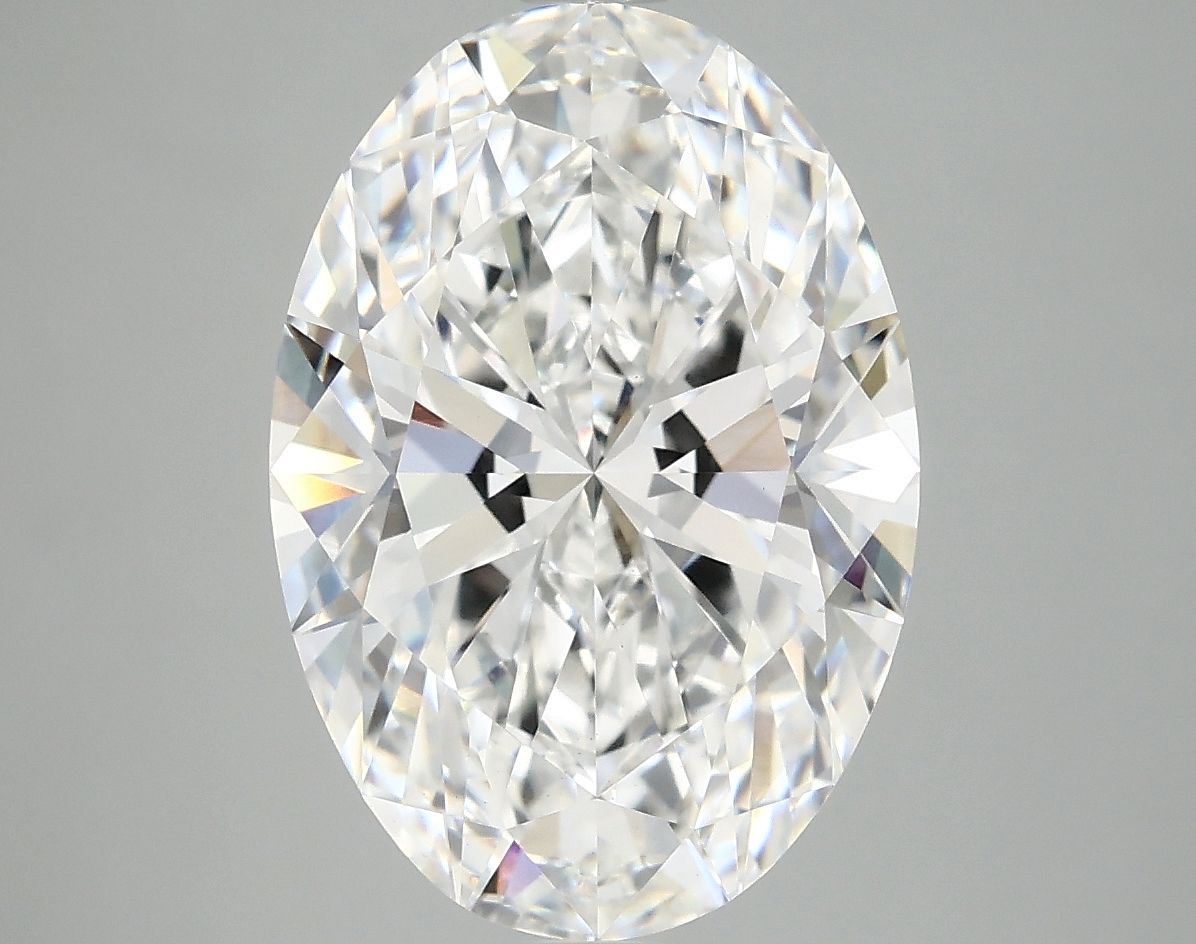 5.09 ct. oval Lab Grown Diamond front image