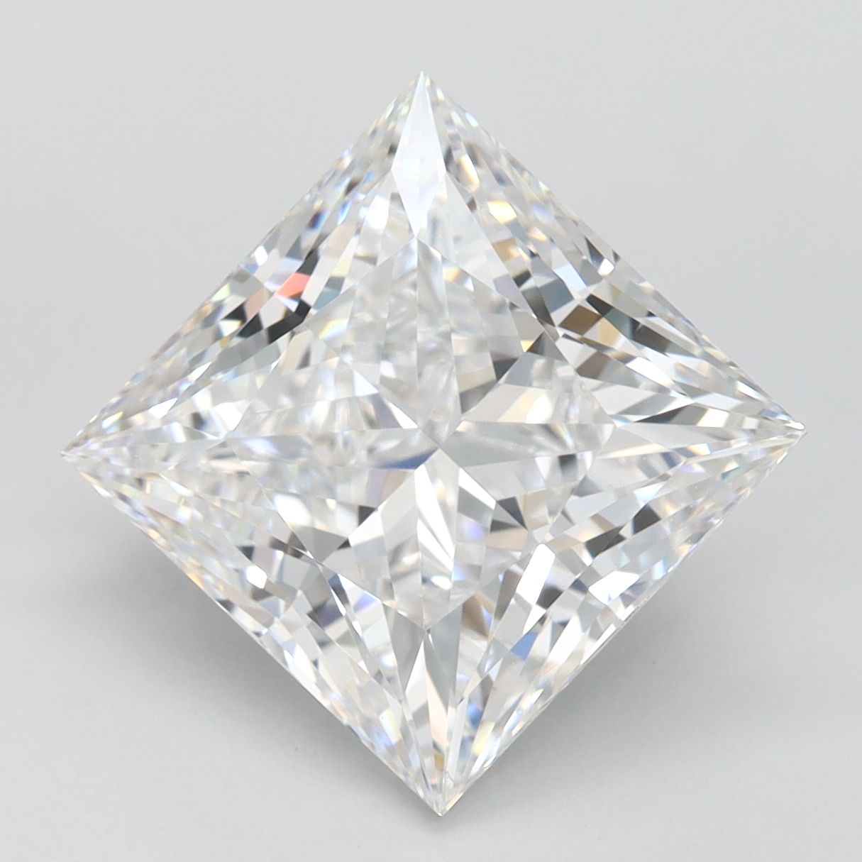 4.12 ct. princess Lab Grown Diamond front image