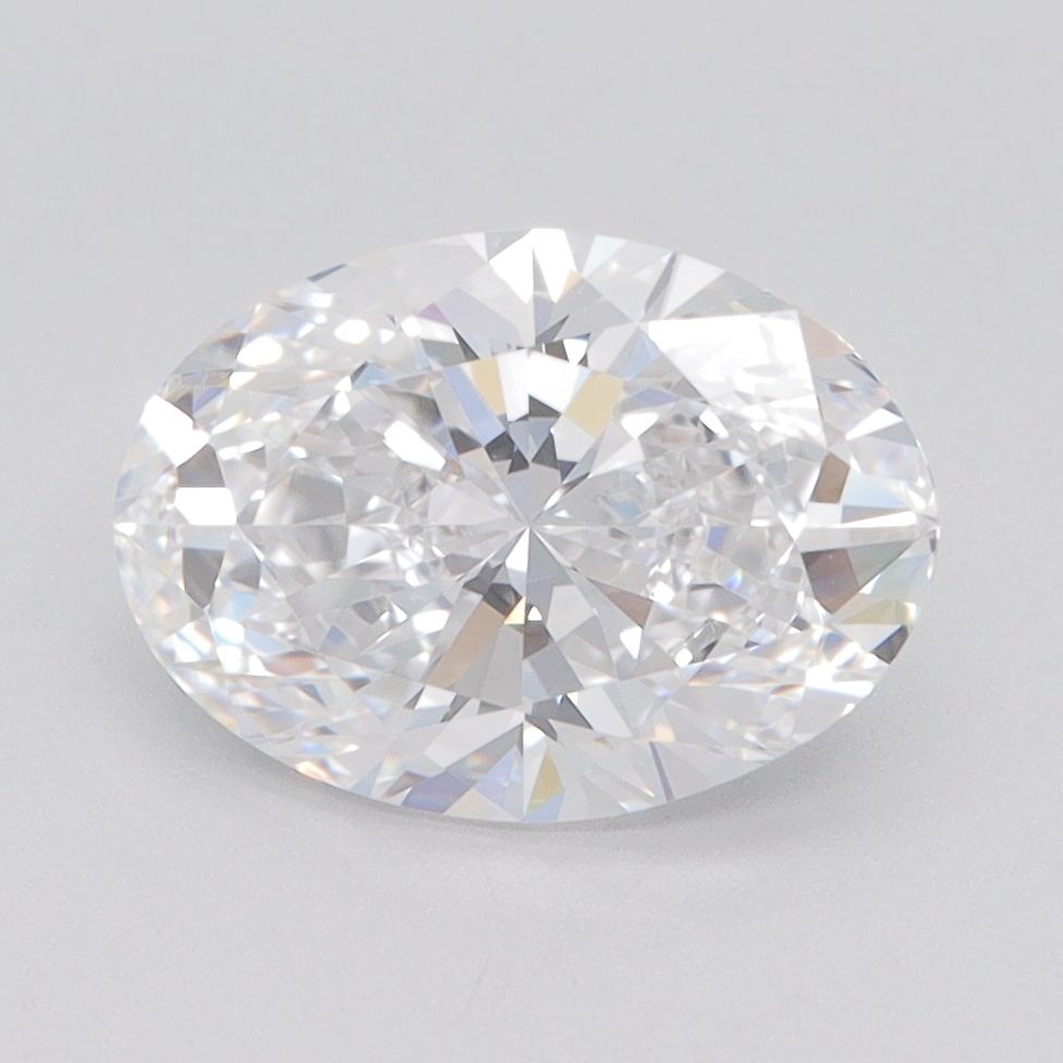 2.08 ct. oval Lab Grown Diamond front image