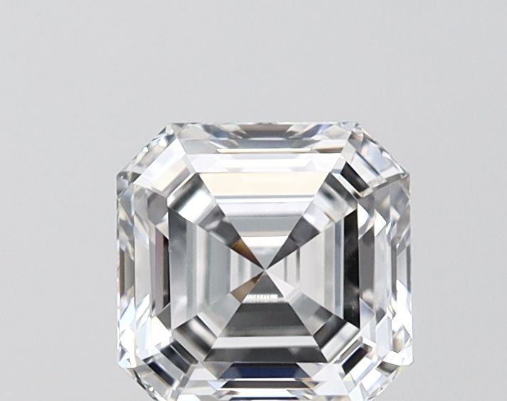 1.23 ct lab-grown Asscher Diamond
