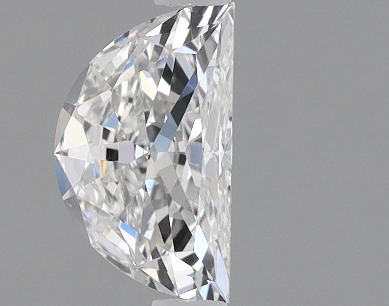 0.5 ct Half moon Diamond
