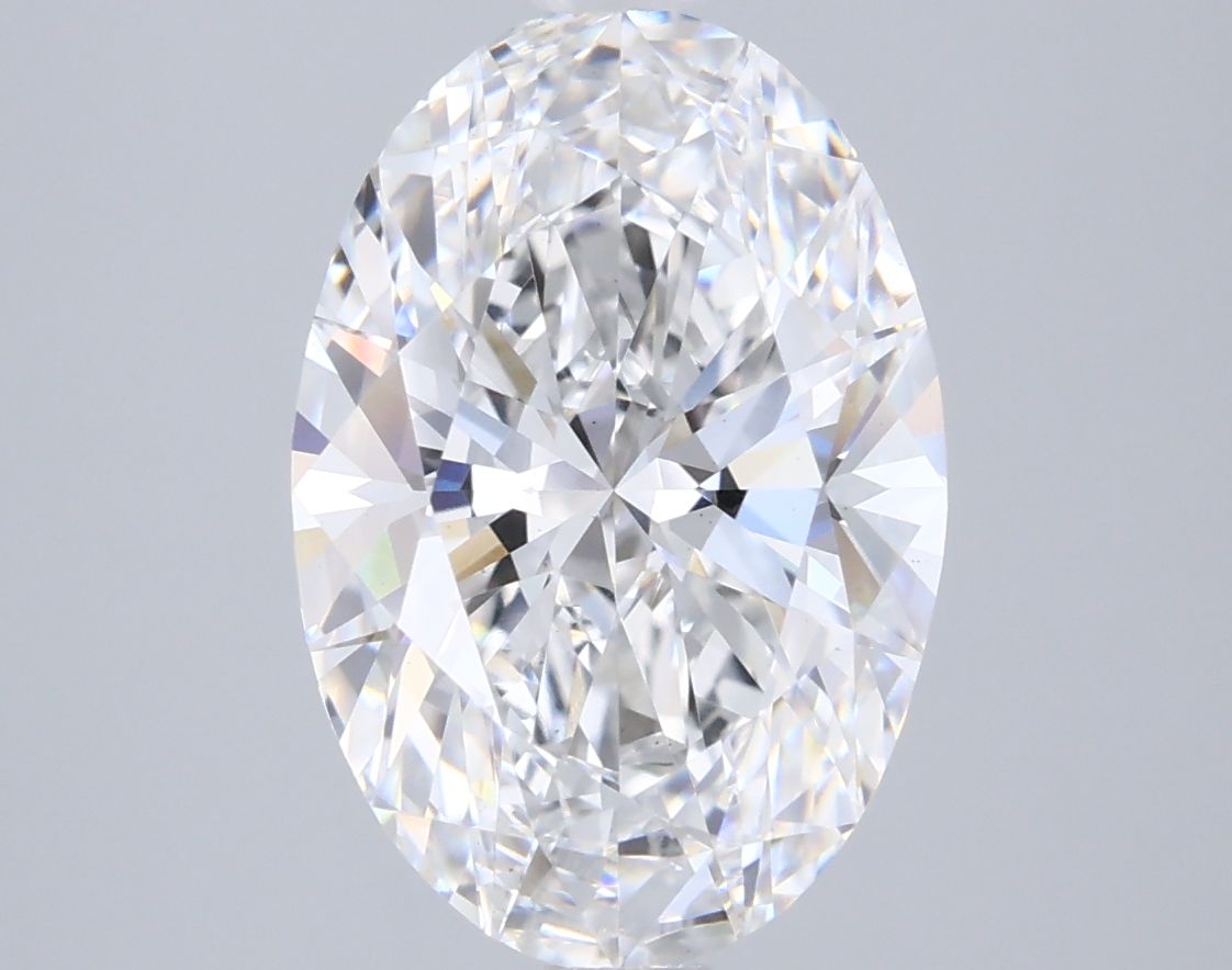 3.02 ct. oval Lab Grown Diamond front image