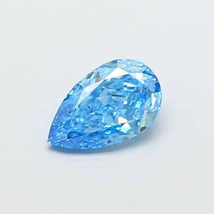 1.51 CT Fancy Vivid Blue PEAR