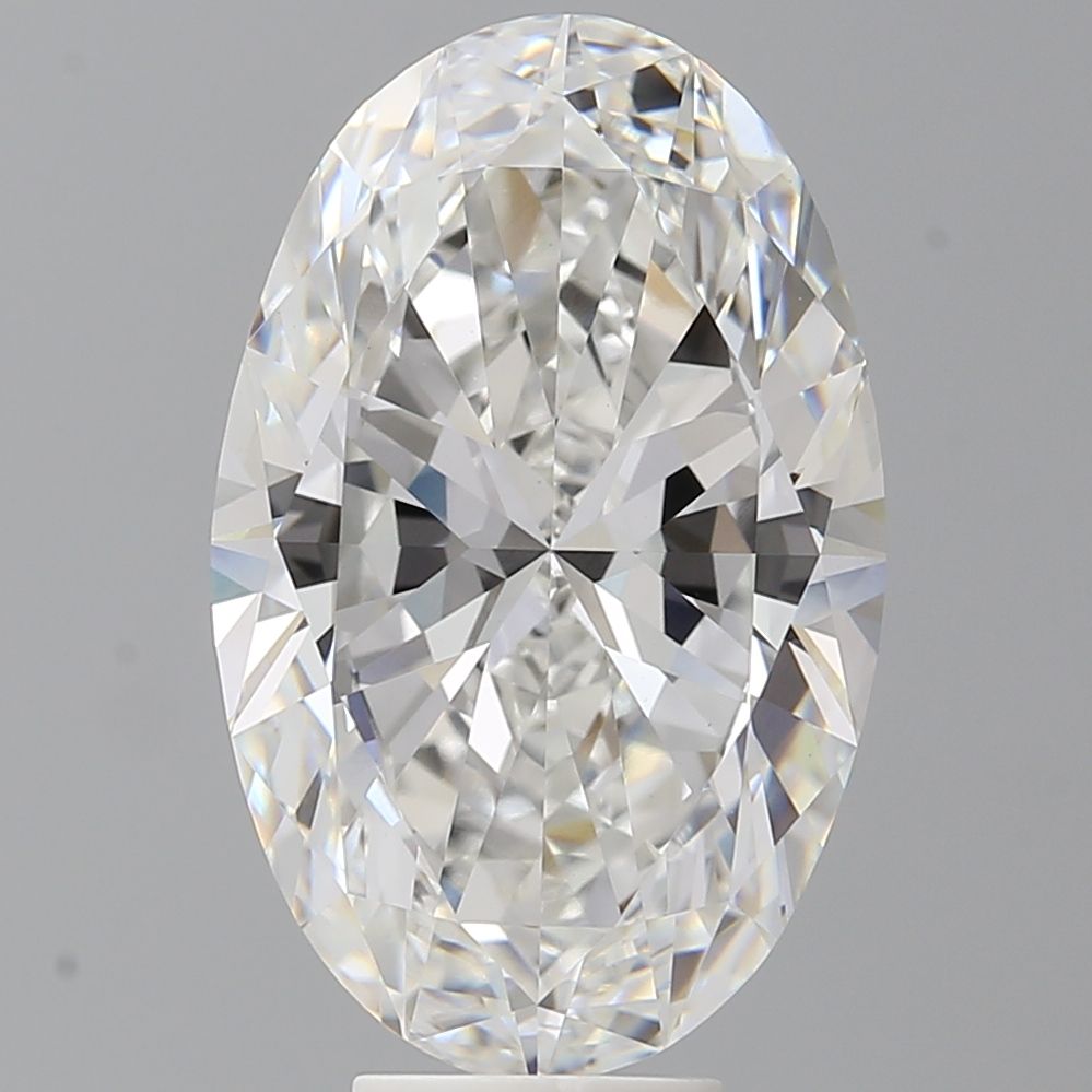 7.60 ct. oval Lab Grown Diamond front image