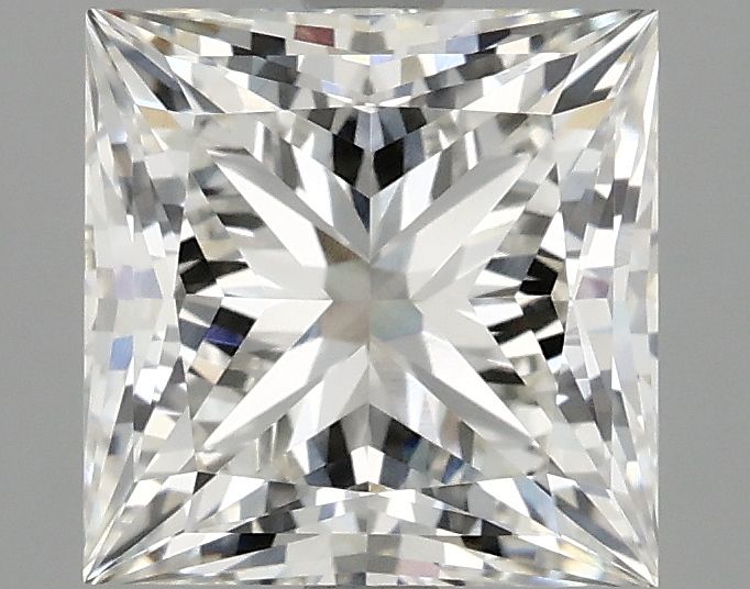3.02 ct. princess Lab Grown Diamond front image
