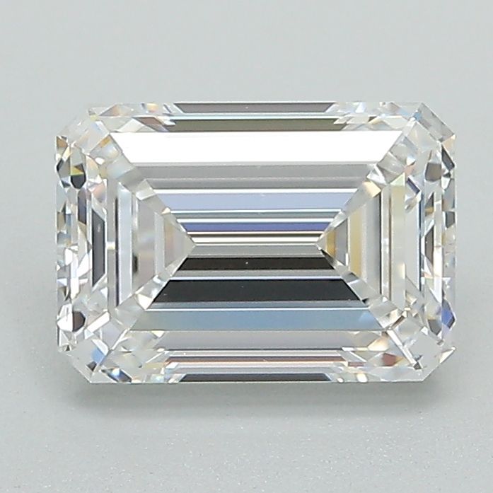 Diamant Émeraude 1.68 ct - Couleur D - Pureté VS2