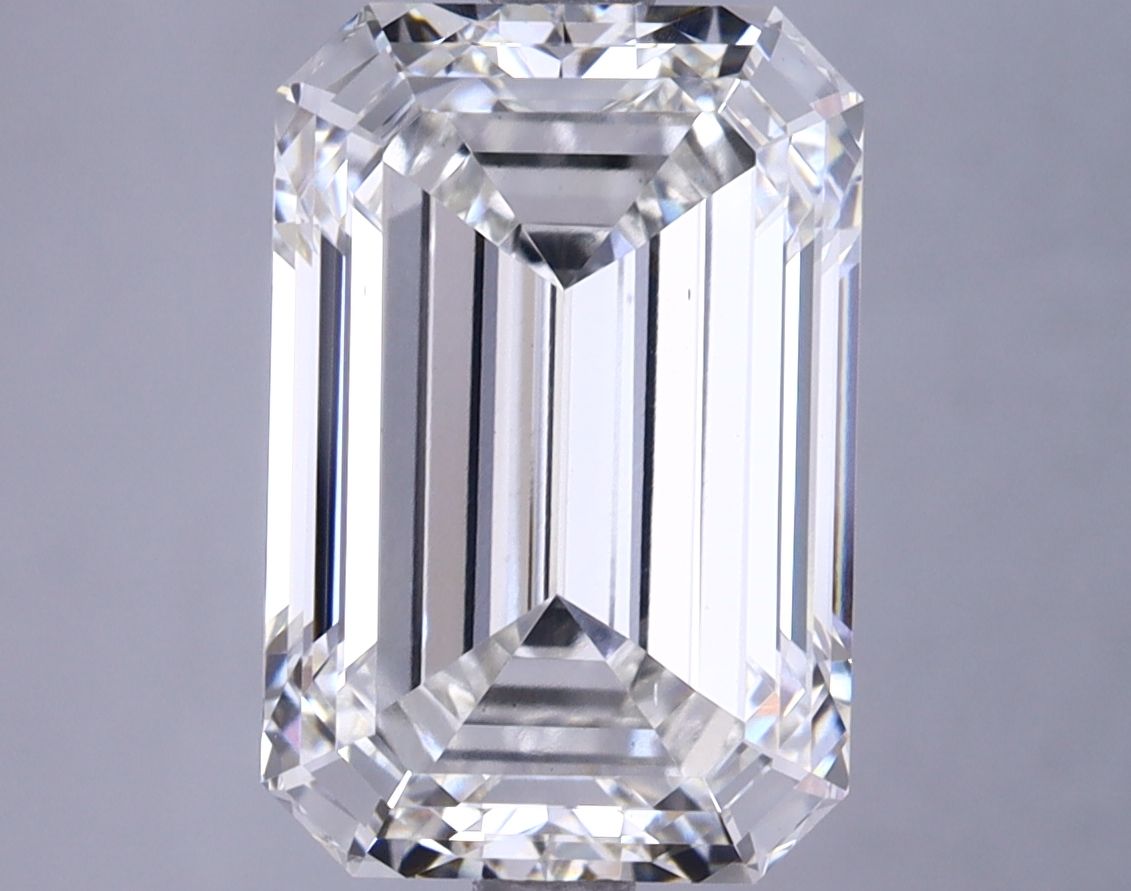 5.10 ct. emerald Lab Grown Diamond front image
