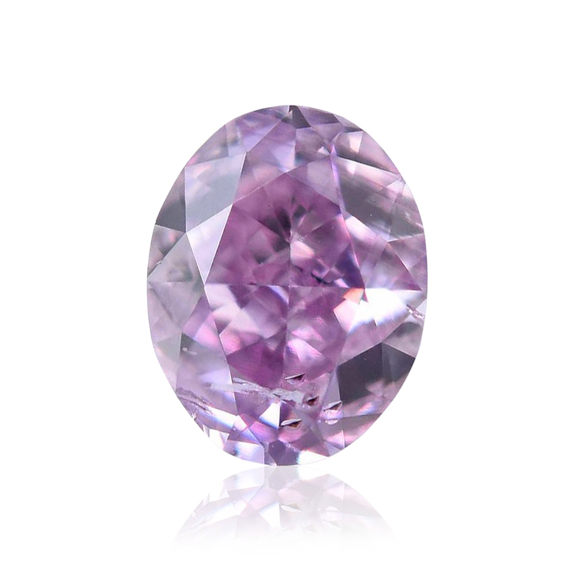 Diament 0.22 ct Fancy Intense Purple Pink/I1