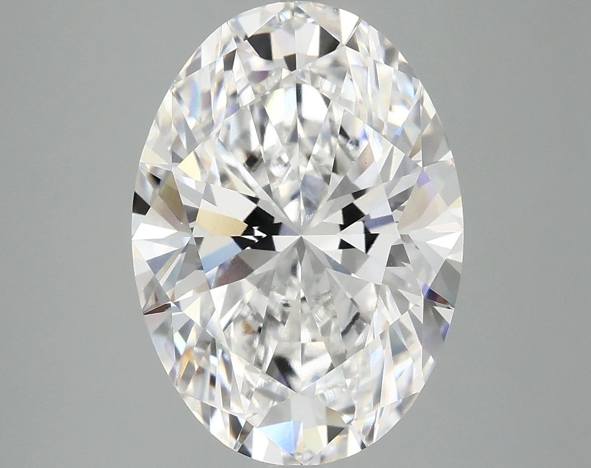 5.04 ct. oval Lab Grown Diamond front image