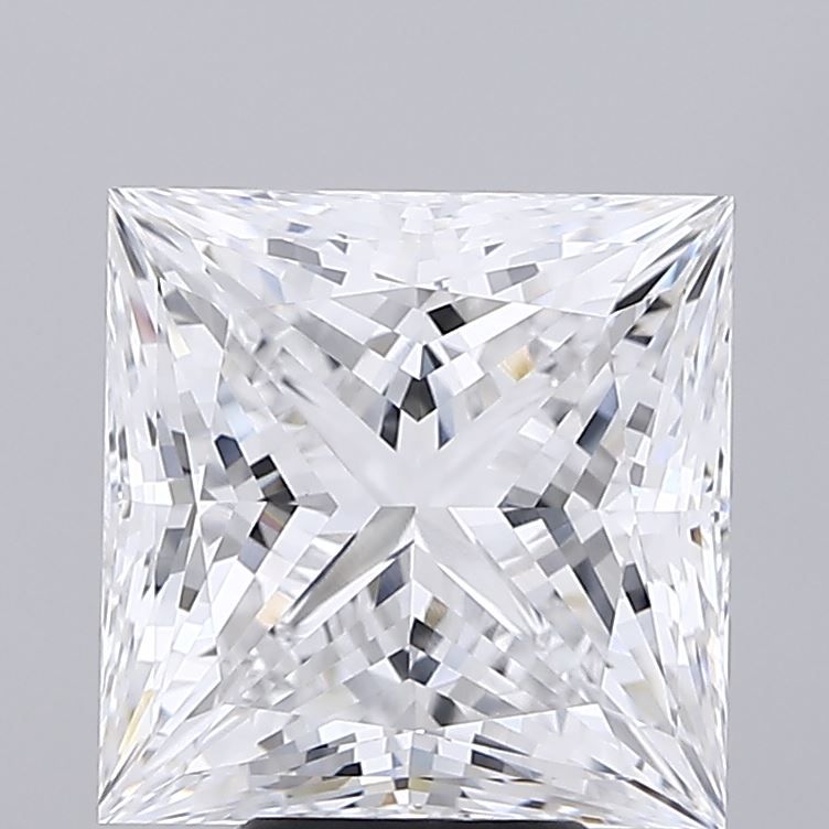 6.20 ct. princess Lab Grown Diamond front image