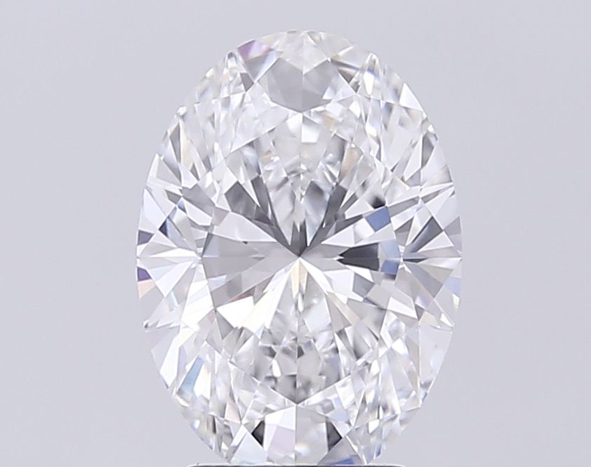 3.58 ct. oval Lab Grown Diamond front image