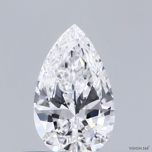 0.36 ct lab-grown Pear Diamond