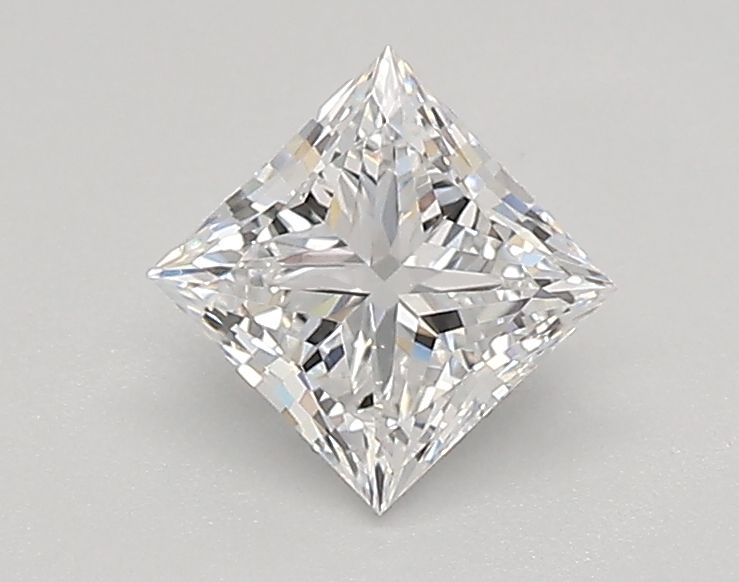 0.62 ct lab-grown Princess Diamond