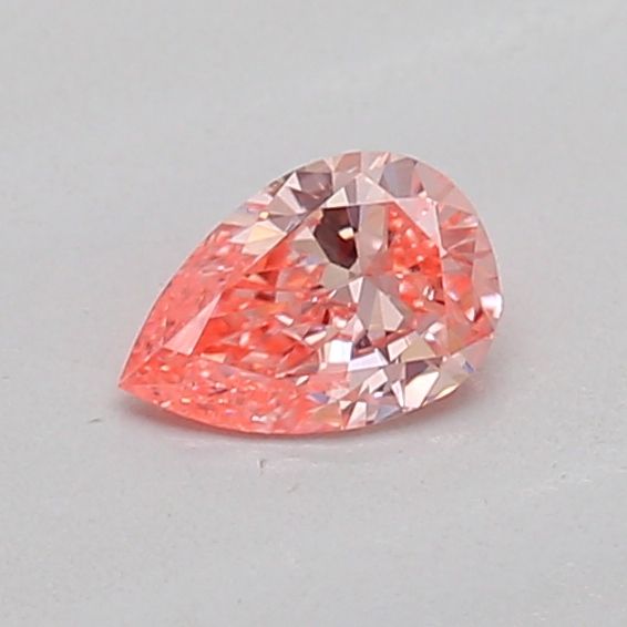 0.16 CT Fancy Vivid Pink PEAR