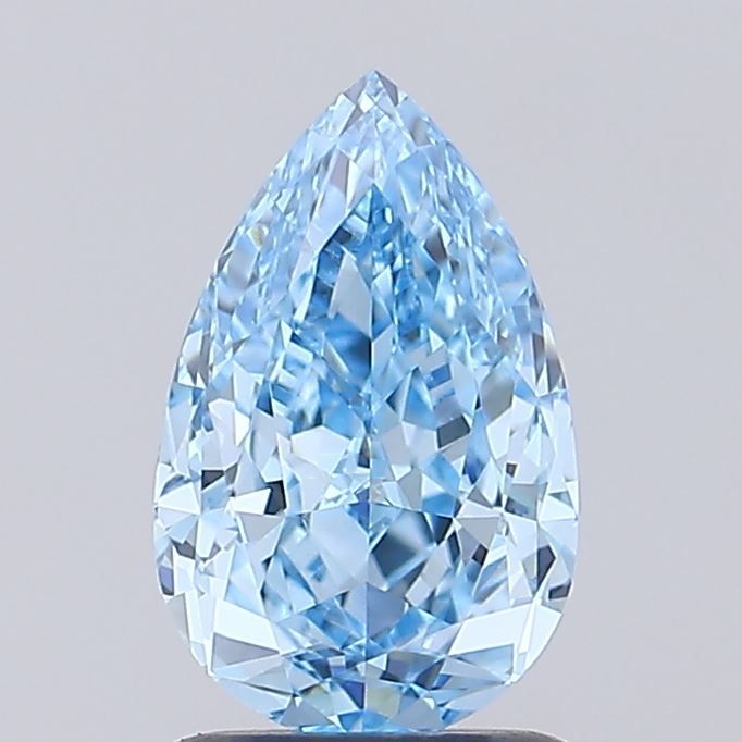 1.7 CT Fancy Vivid Blue PEAR