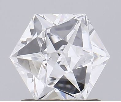 1.04 ct lab-grown Hexagonal Diamond