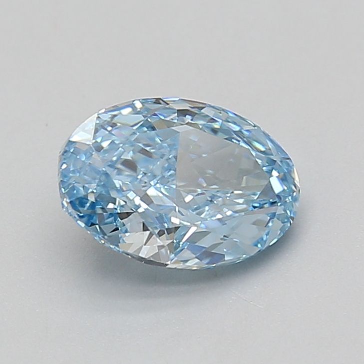 1.6 CT Fancy Vivid Blue OVAL