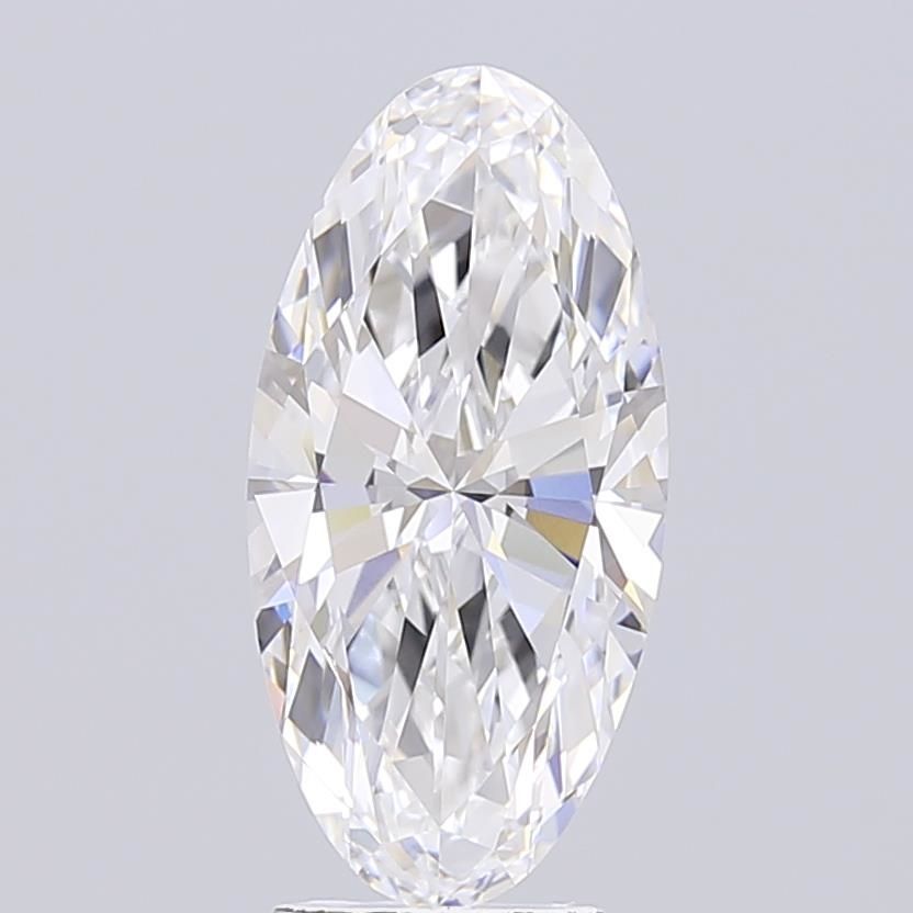 3.07 ct. oval Lab Grown Diamond front image