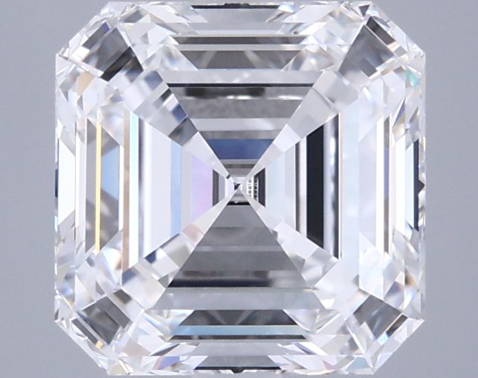3.04 ct lab-grown Asscher Diamond