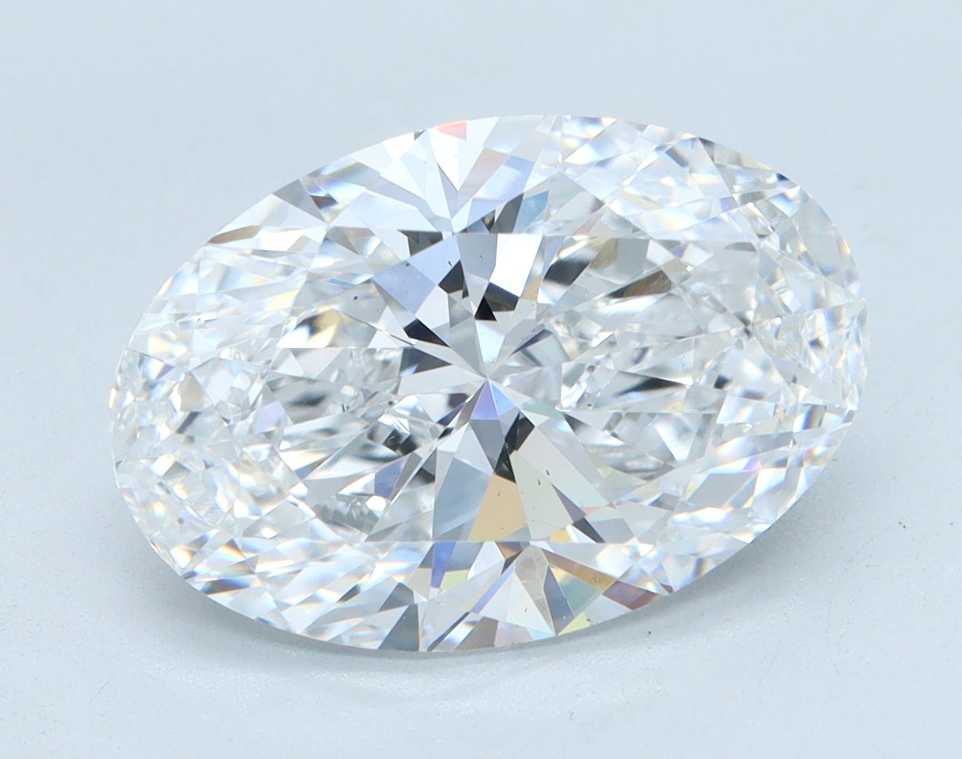4.57 ct. oval Lab Grown Diamond front image