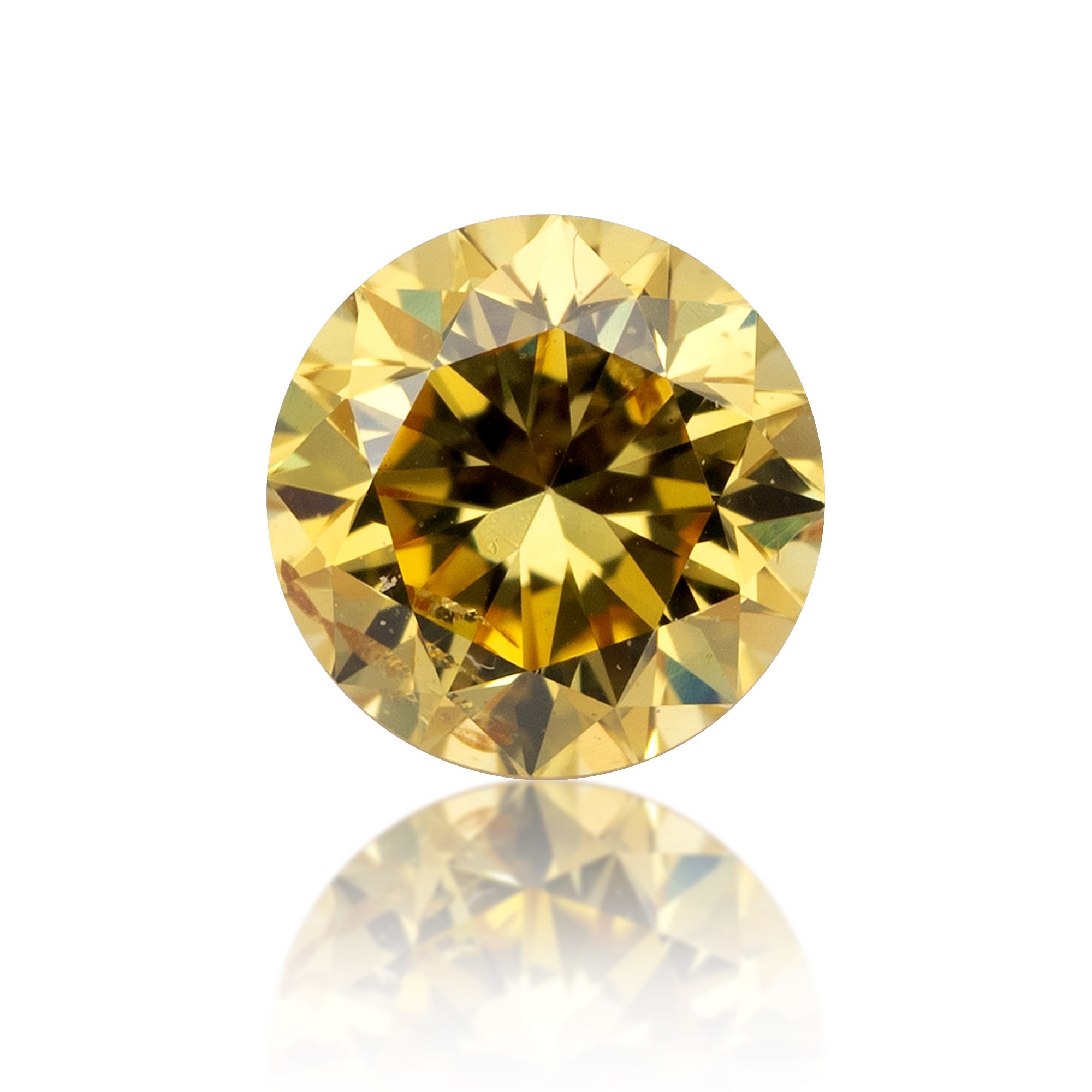 Diament 0.19 ct Fancy Intense Yellow/
