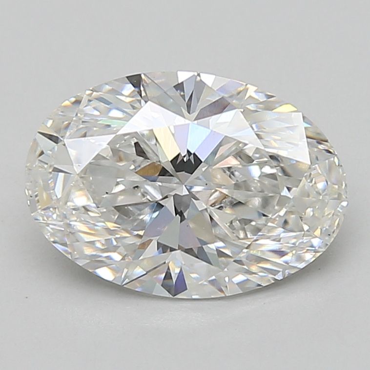 3.03 ct. oval Lab Grown Diamond front image