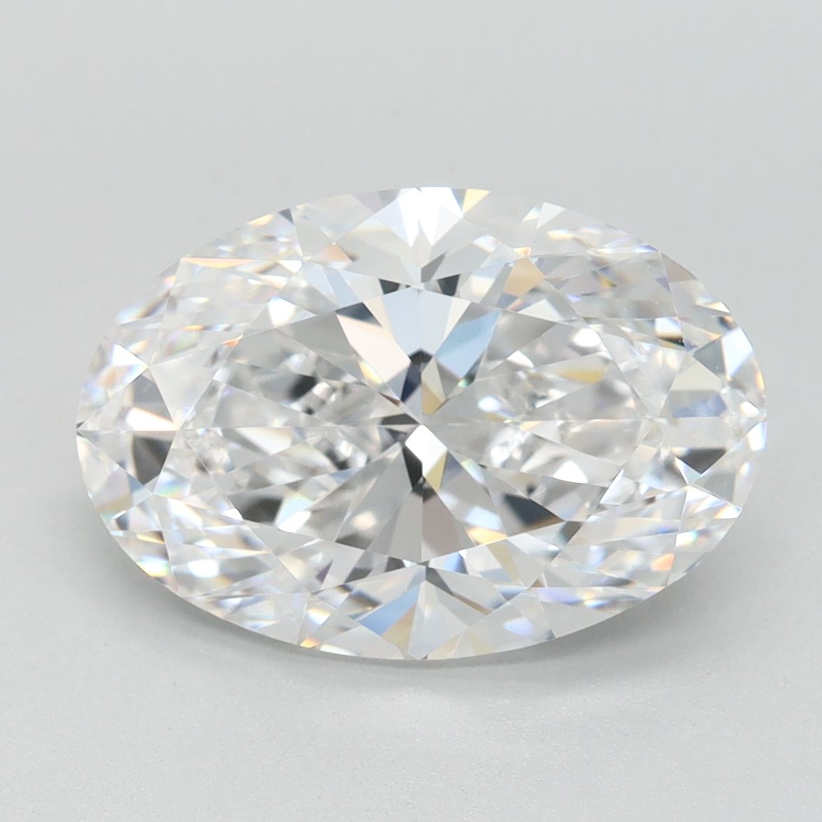 3.11 ct. oval Lab Grown Diamond front image