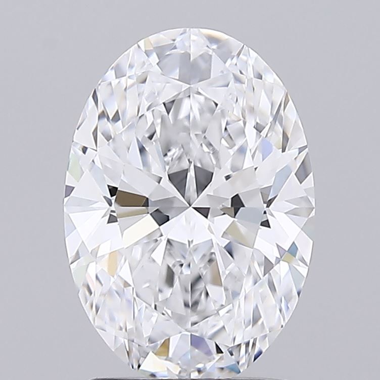 1.82 ct. oval Lab Grown Diamond front image