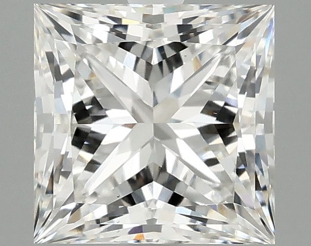 2.42 ct. princess Lab Grown Diamond front image
