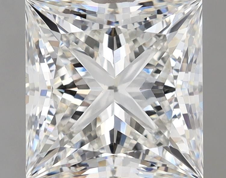 3.38 ct. princess Lab Grown Diamond front image