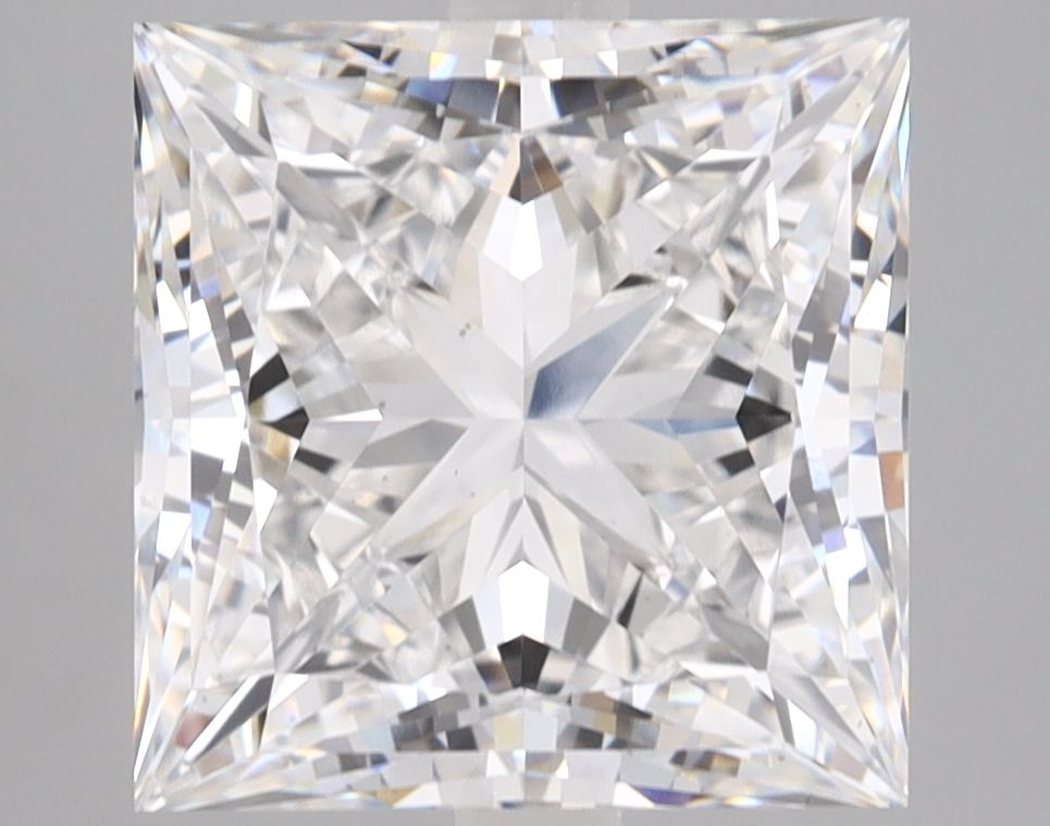 5.75 ct. princess Lab Grown Diamond front image