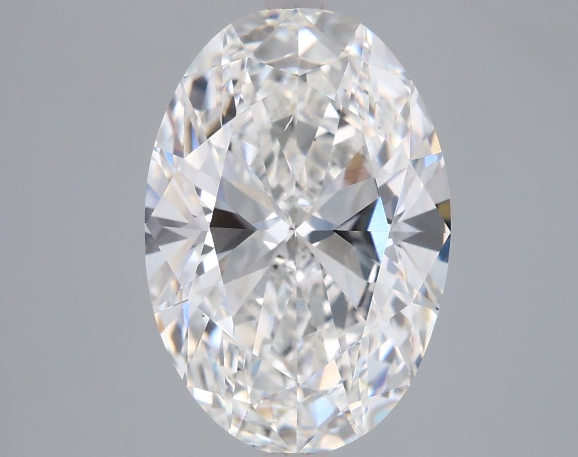 3.80 ct. oval Lab Grown Diamond front image