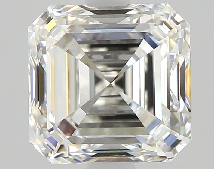 1.71 ct Square Emerald diamond
