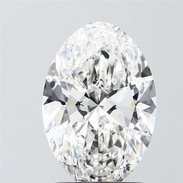 2.07 ct. oval Lab Grown Diamond front image