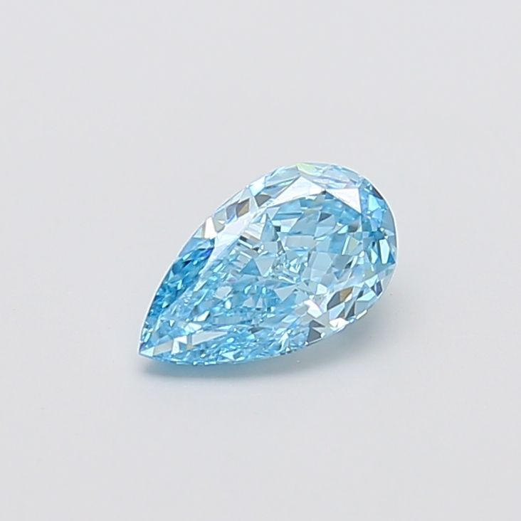 1.09 CT Fancy Vivid Blue PEAR