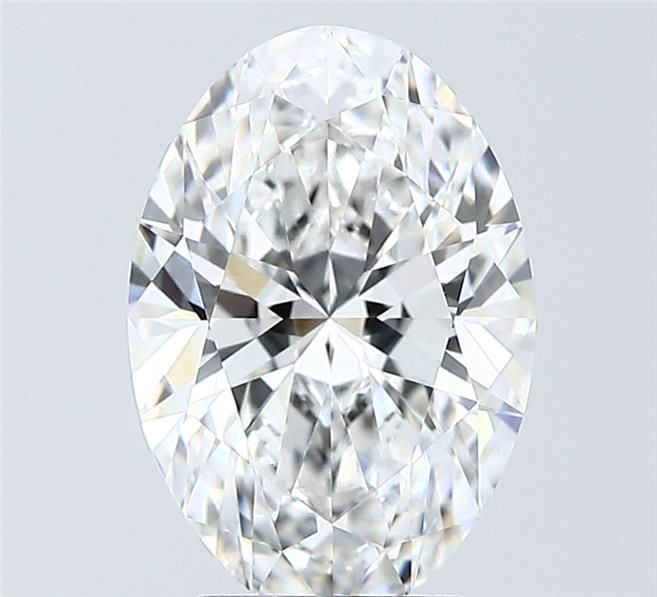 3.01 ct. oval Lab Grown Diamond front image