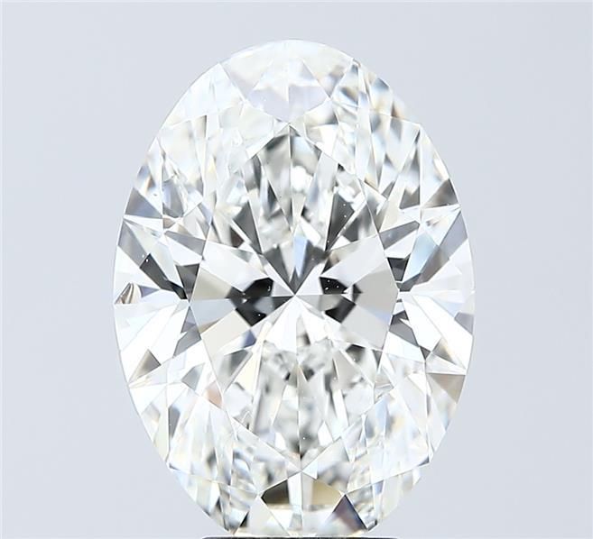 5.01 ct. oval Lab Grown Diamond front image