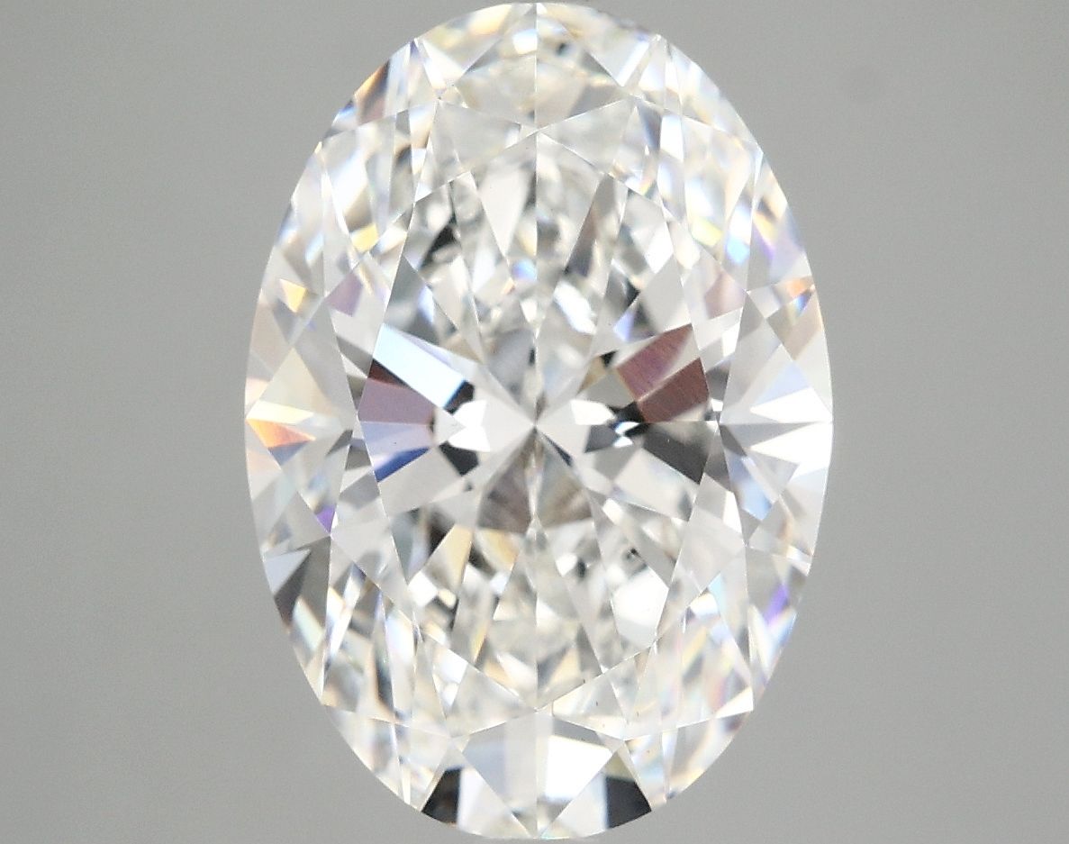 5.07 ct. oval Lab Grown Diamond front image