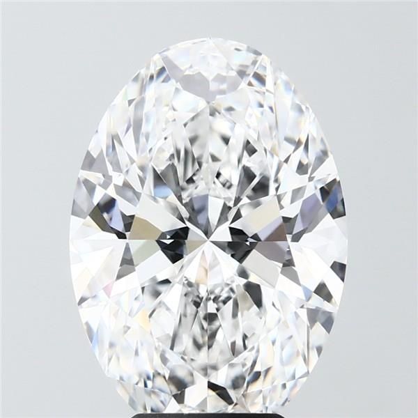 6.08 ct. oval Lab Grown Diamond front image