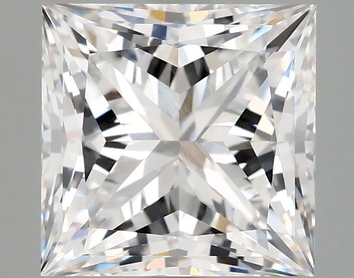 3.04 ct. princess Lab Grown Diamond front image