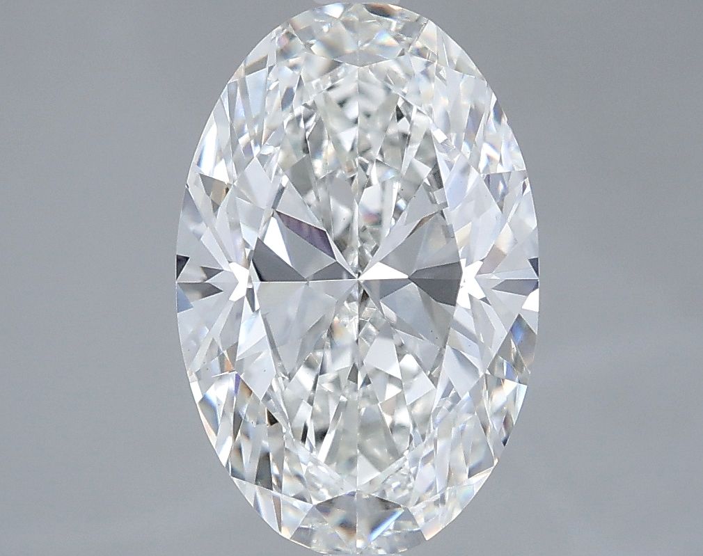 3.02 ct. oval Lab Grown Diamond front image